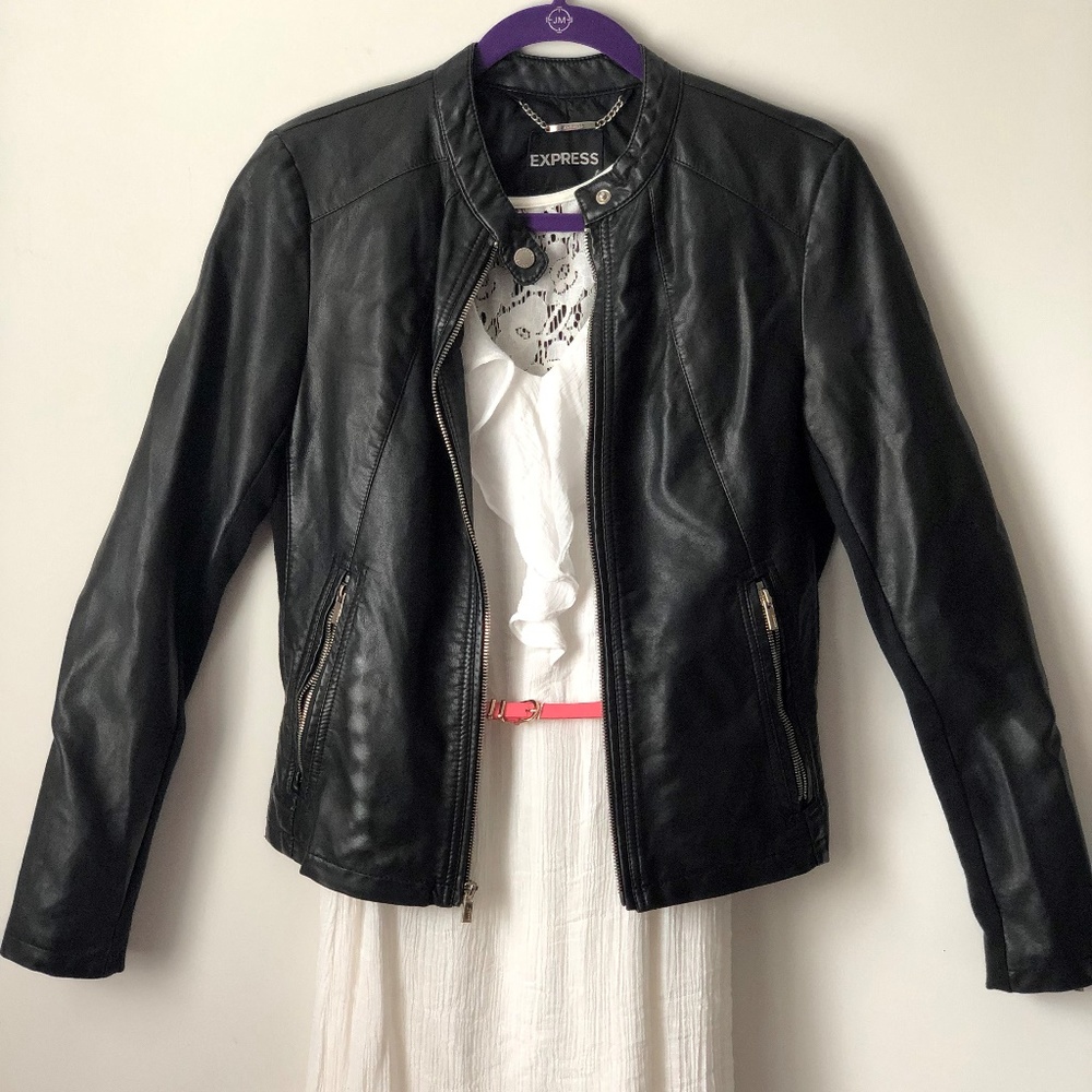 EXPRESS Leather Jacket